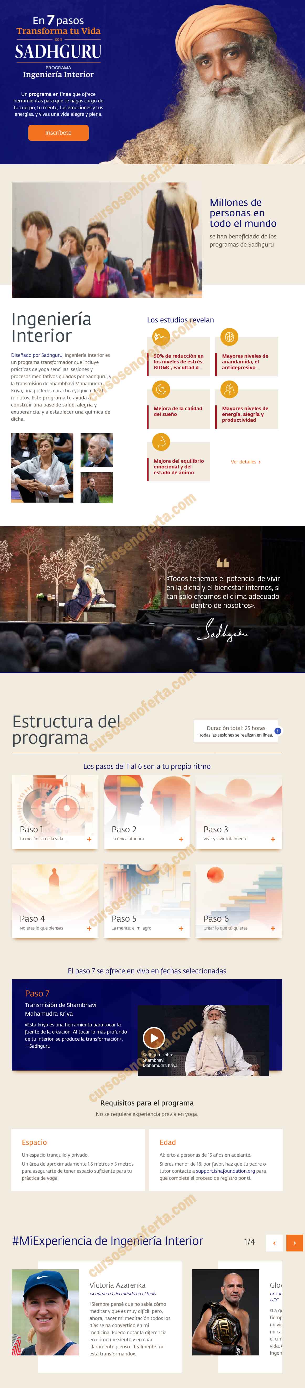 Ingeniería Interior - sadhguru
