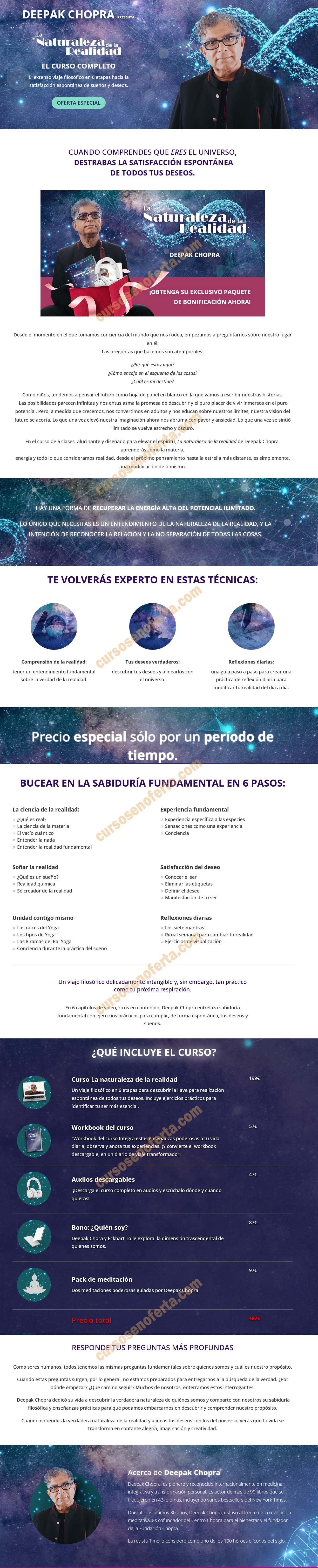 La naturaleza de la Realidad - deepak chopra