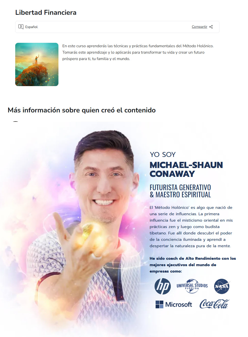 Libertad Financiera - michael shaun conaway