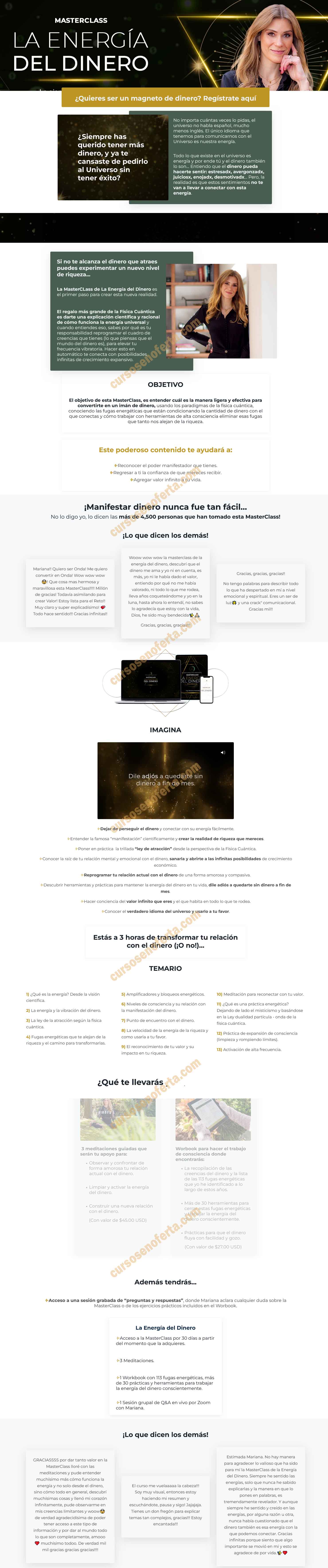 Masterclass La Energía del Dinero