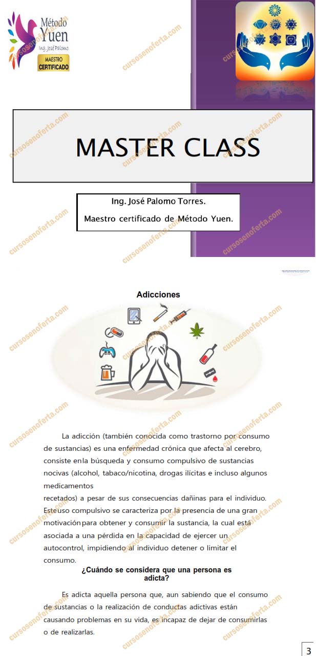 Masterclass libérate de adicciones