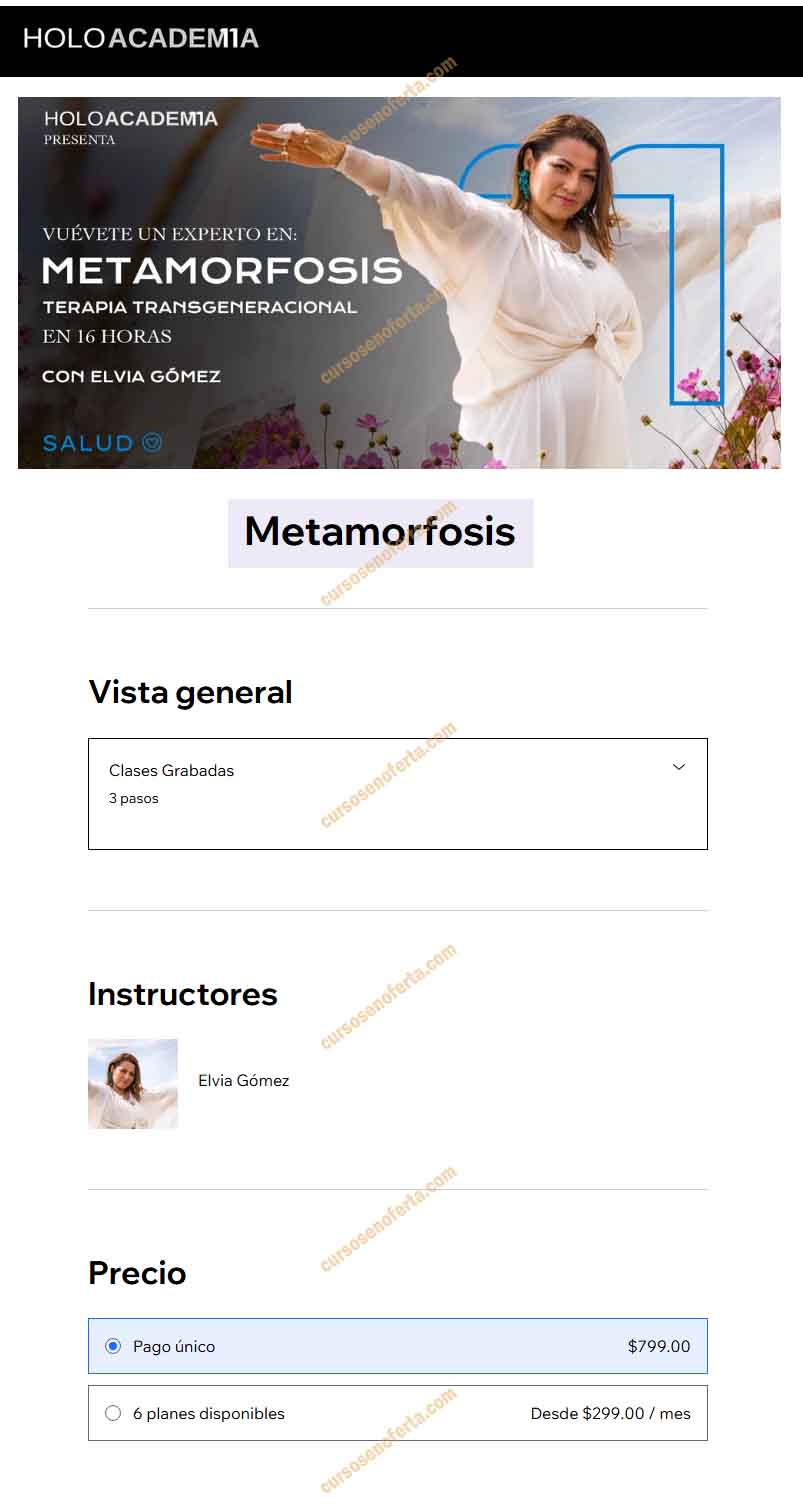 Metamorfosis - elvia gomez - holoacademia