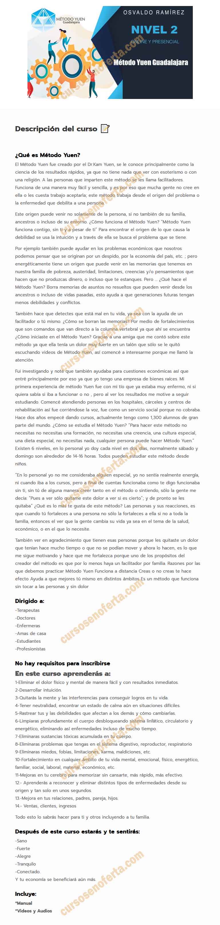 Método Yuen Guadalajara Nivel 2 - osvaldo ramirez