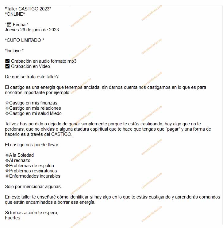 Método Yuen Guadalajara - Taller Castigo Parte 1 y 2
