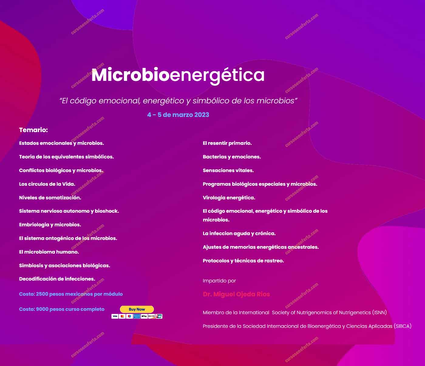 Microbioenergética - miguel ojeda