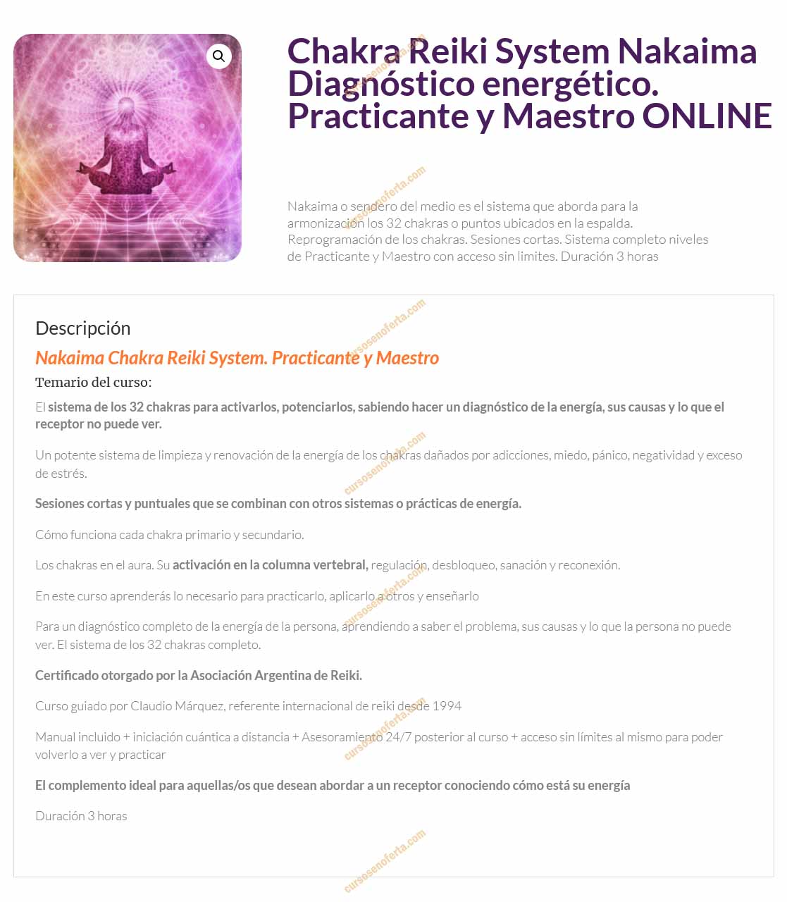 Nakaima Chakra Reiki System - claudio marquez