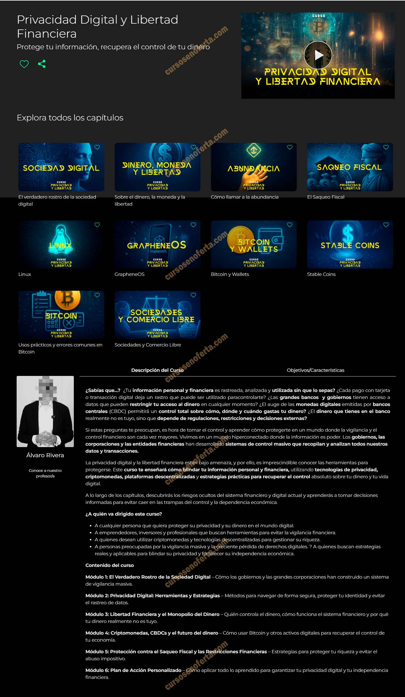 Privacidad Digital y Libertad Financiera - alvaro rivera