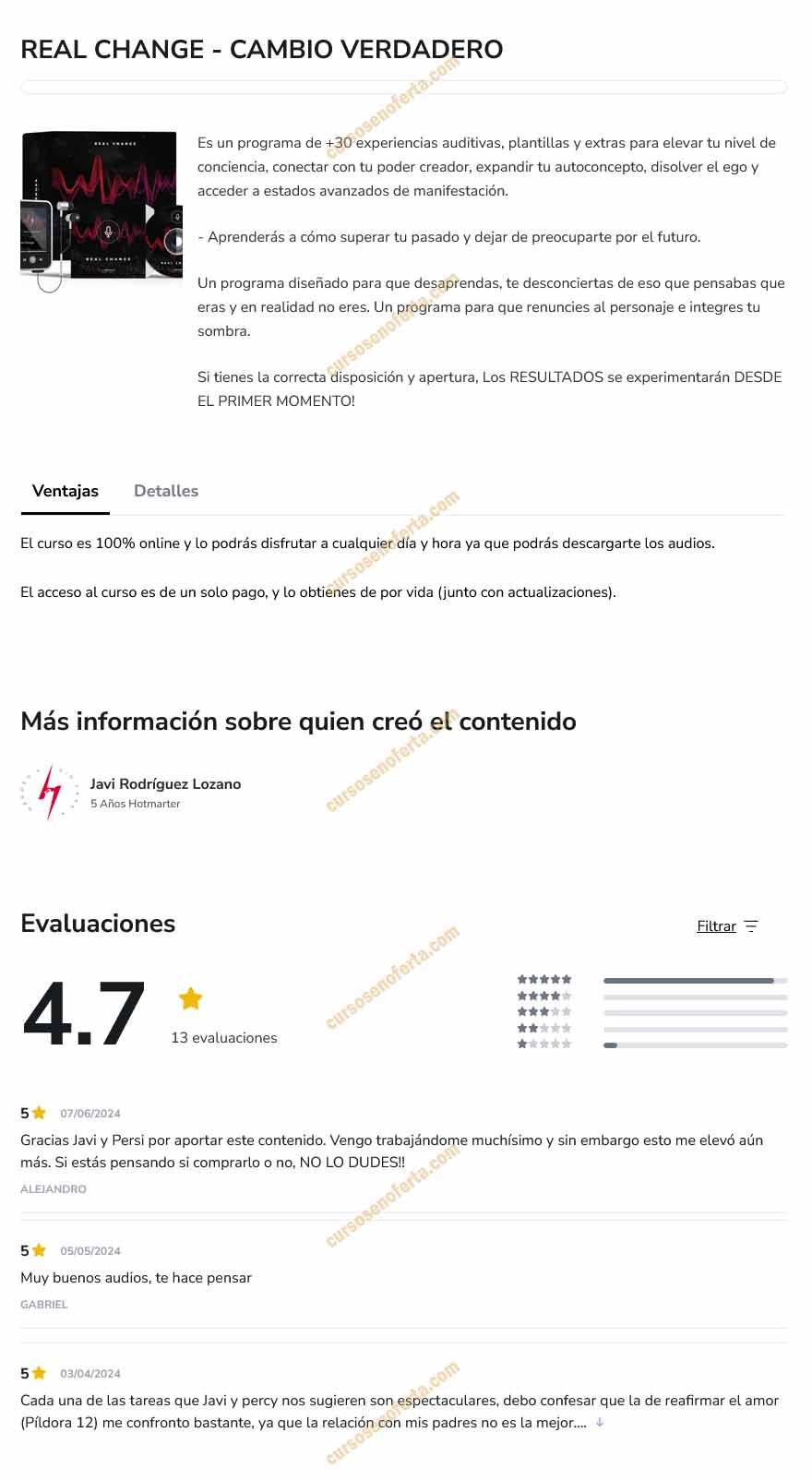 Real Change - Cambio Verdadero