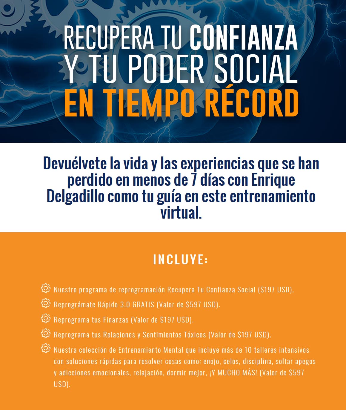 Reprográmate Rápido 3.0 - Enrique Delgadillo