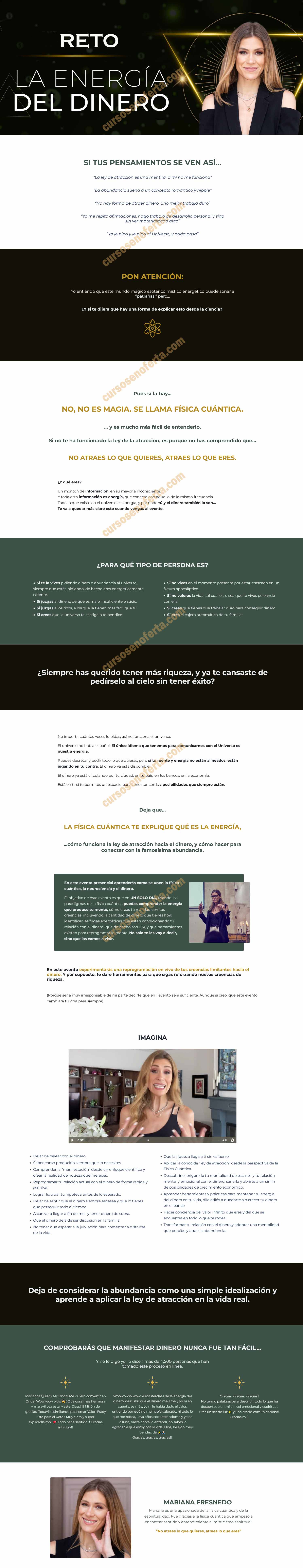 Reto la Energía del Dinero - mariana fresnedo