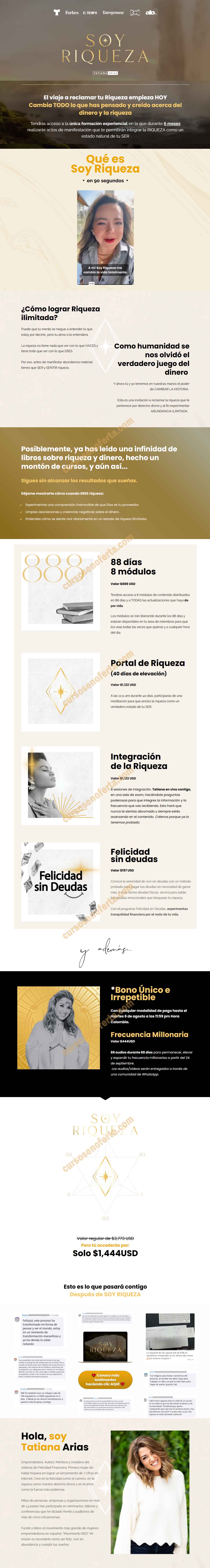 Soy Riqueza - tatiana arias