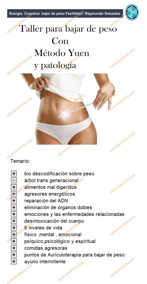 Taller para bajar de peso con Método Yuen