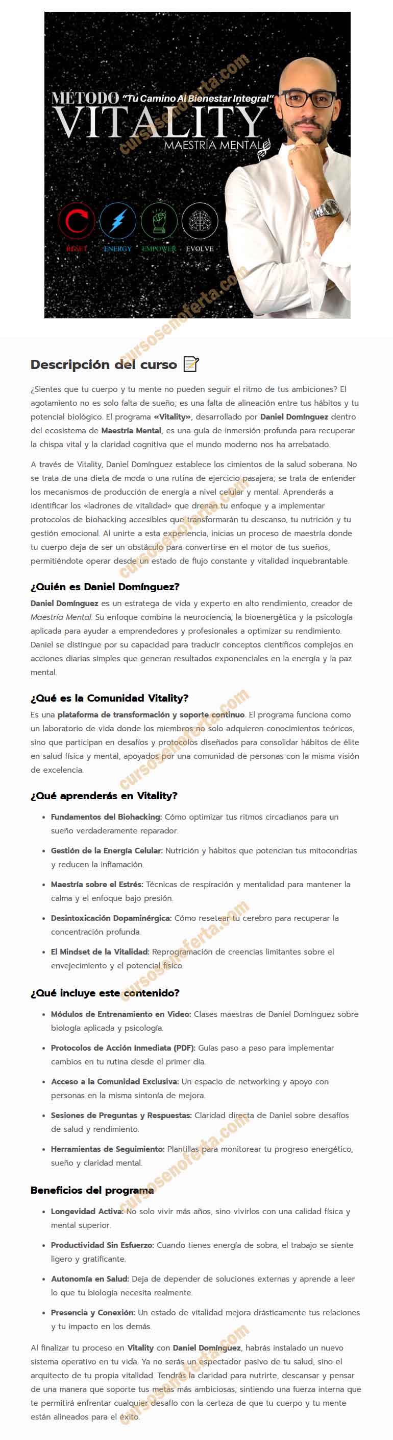 Vitality - daniel dominguez